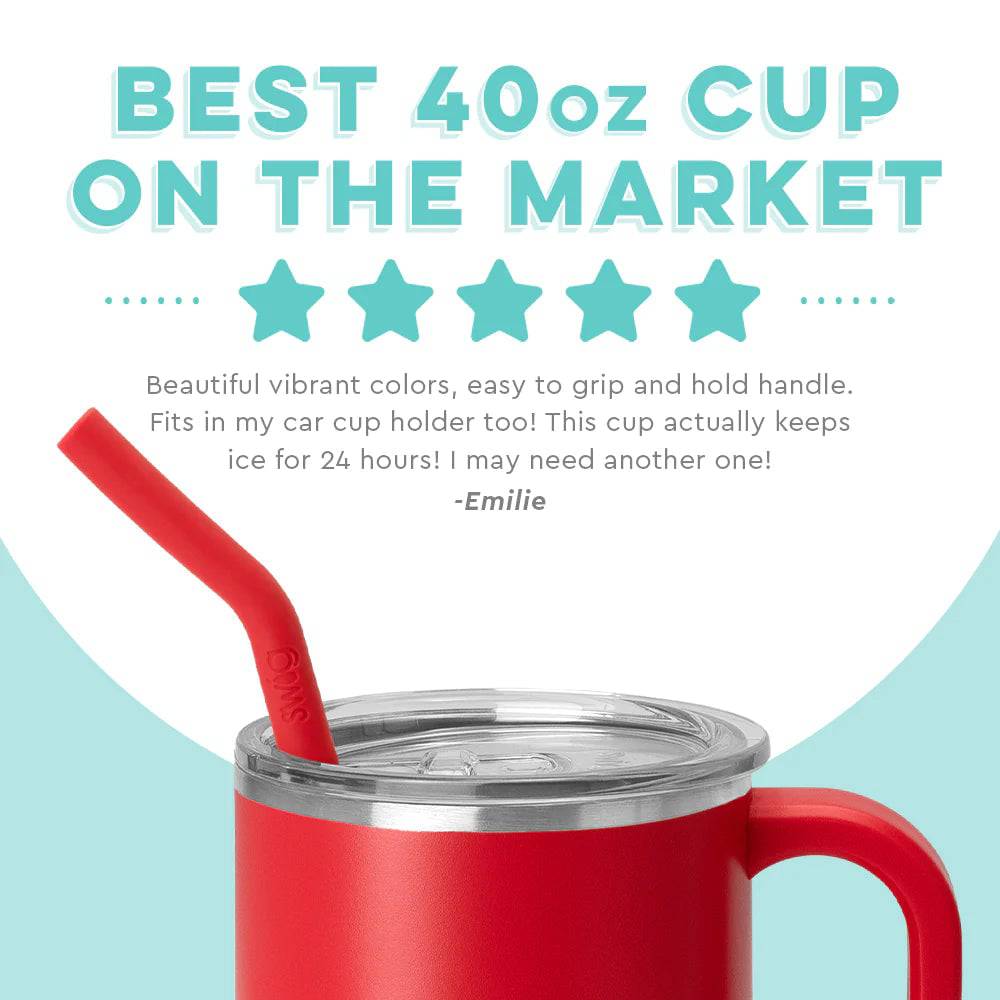 Swig - Mega Mug 40oz - Red - Findlay Rowe Designs