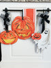 Rosanne Beck - Metal Stake - Jack-O-Lantern - Findlay Rowe Designs