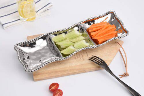 PAMPA BAY - 3-Section Serving Piece - Findlay Rowe Designs