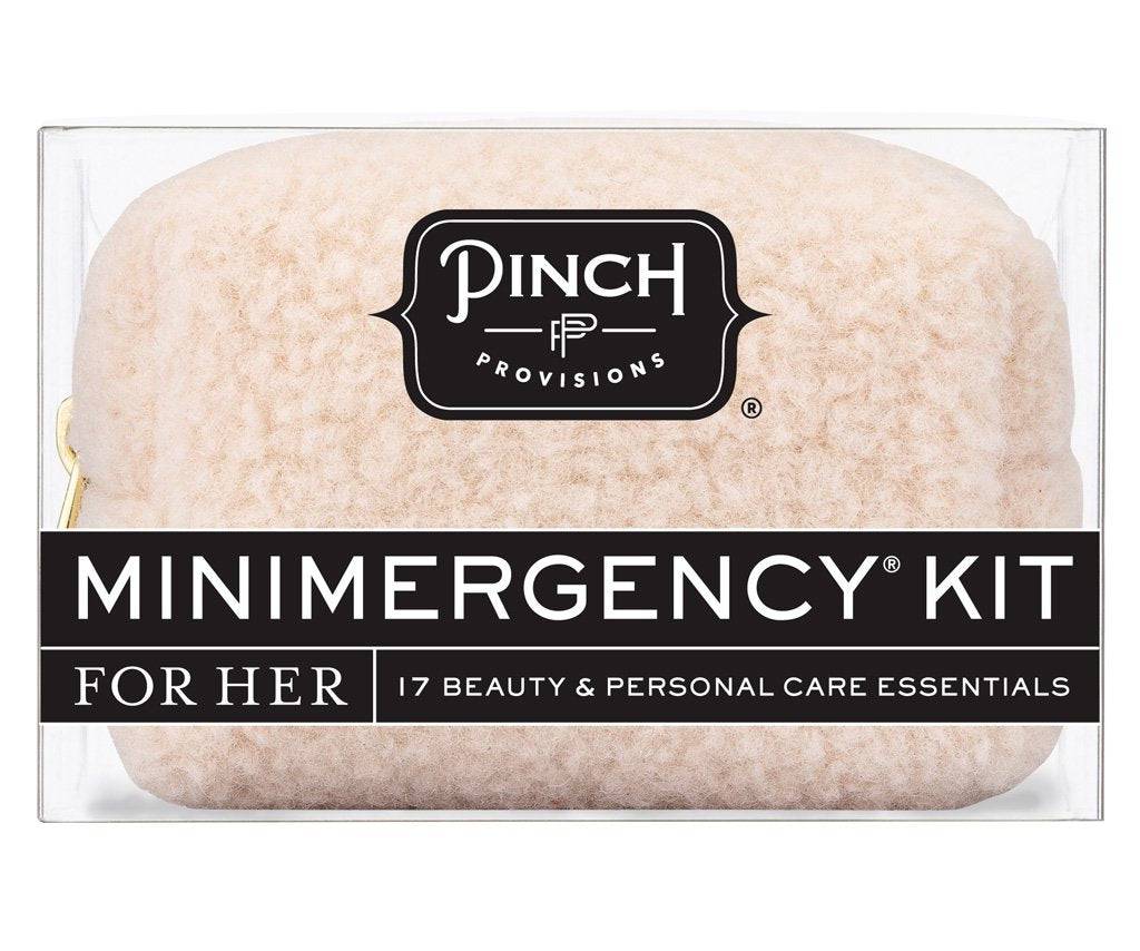 Pinch Provisions - Ivory Sherpa Mini Emergency - Findlay Rowe Designs