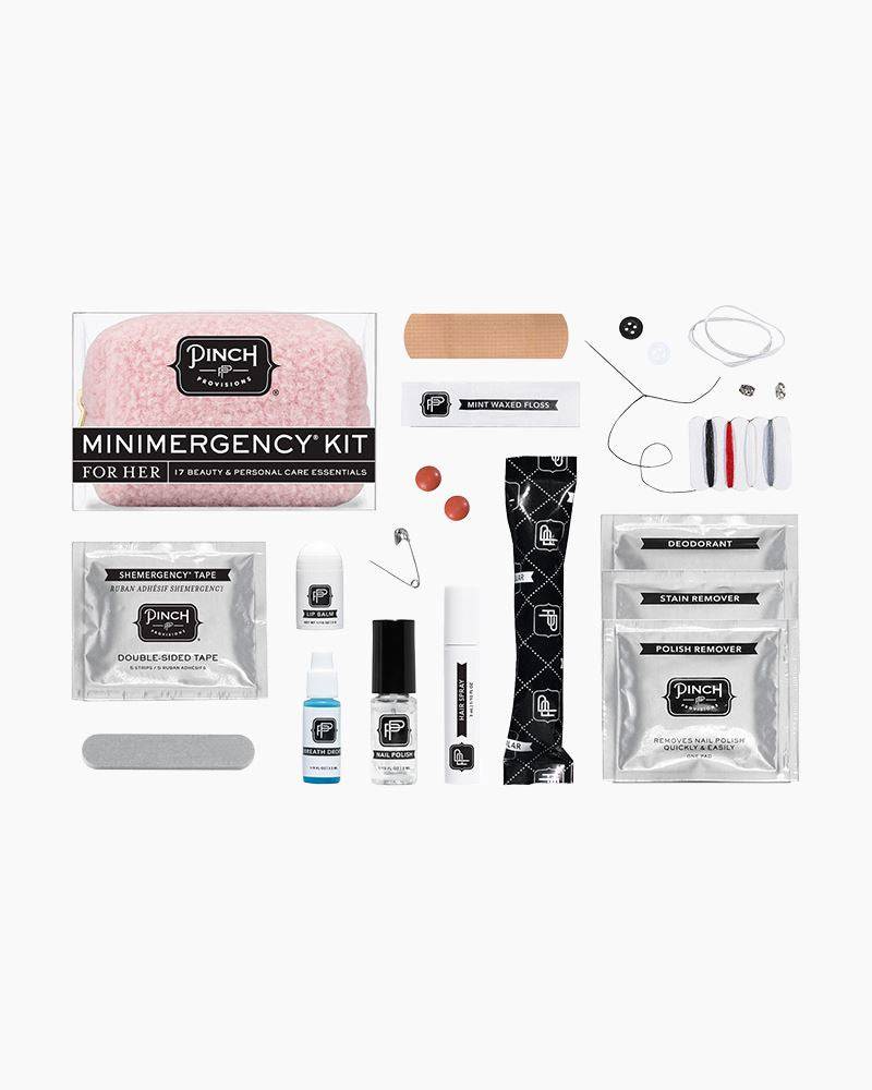 Pinch Provisions - Ivory Sherpa Mini Emergency - Findlay Rowe Designs