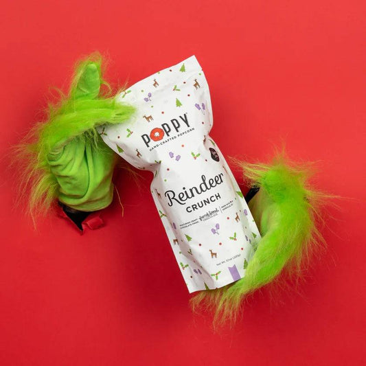 Poppy Popcorn - Reindeer Crunch Popcorn Market Bag - Findlay Rowe Designs