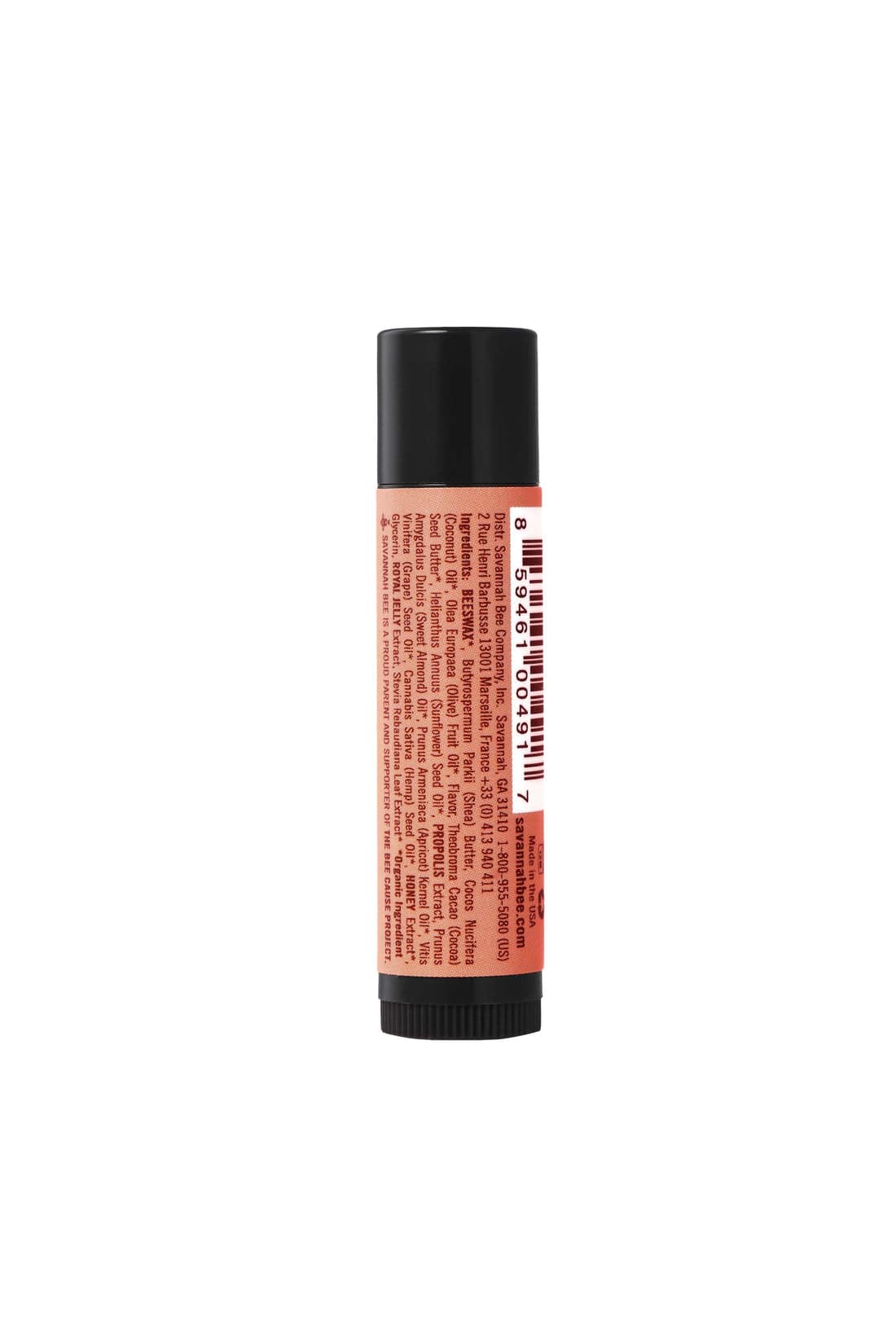 Savannah Bee Co. - Lip Balm - Peach - Findlay Rowe Designs