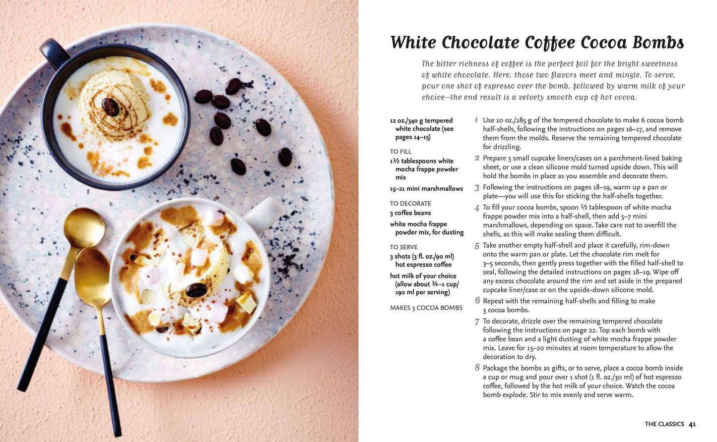 Cocoa Bombs Over 40 make-at-home recipes for explosively fun hot chocolate drinks - Findlay Rowe Designs