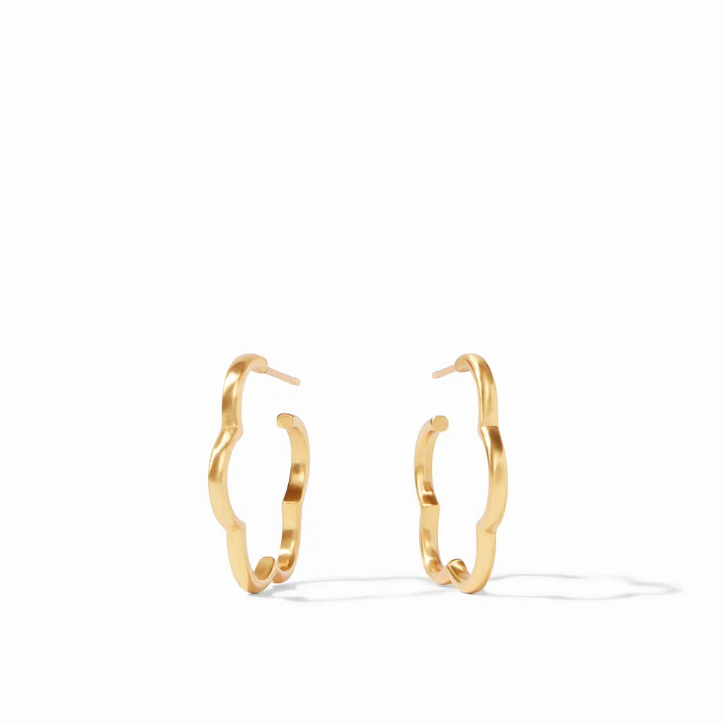 Julie Vos - Gardenia Hoop - Gold - Findlay Rowe Designs