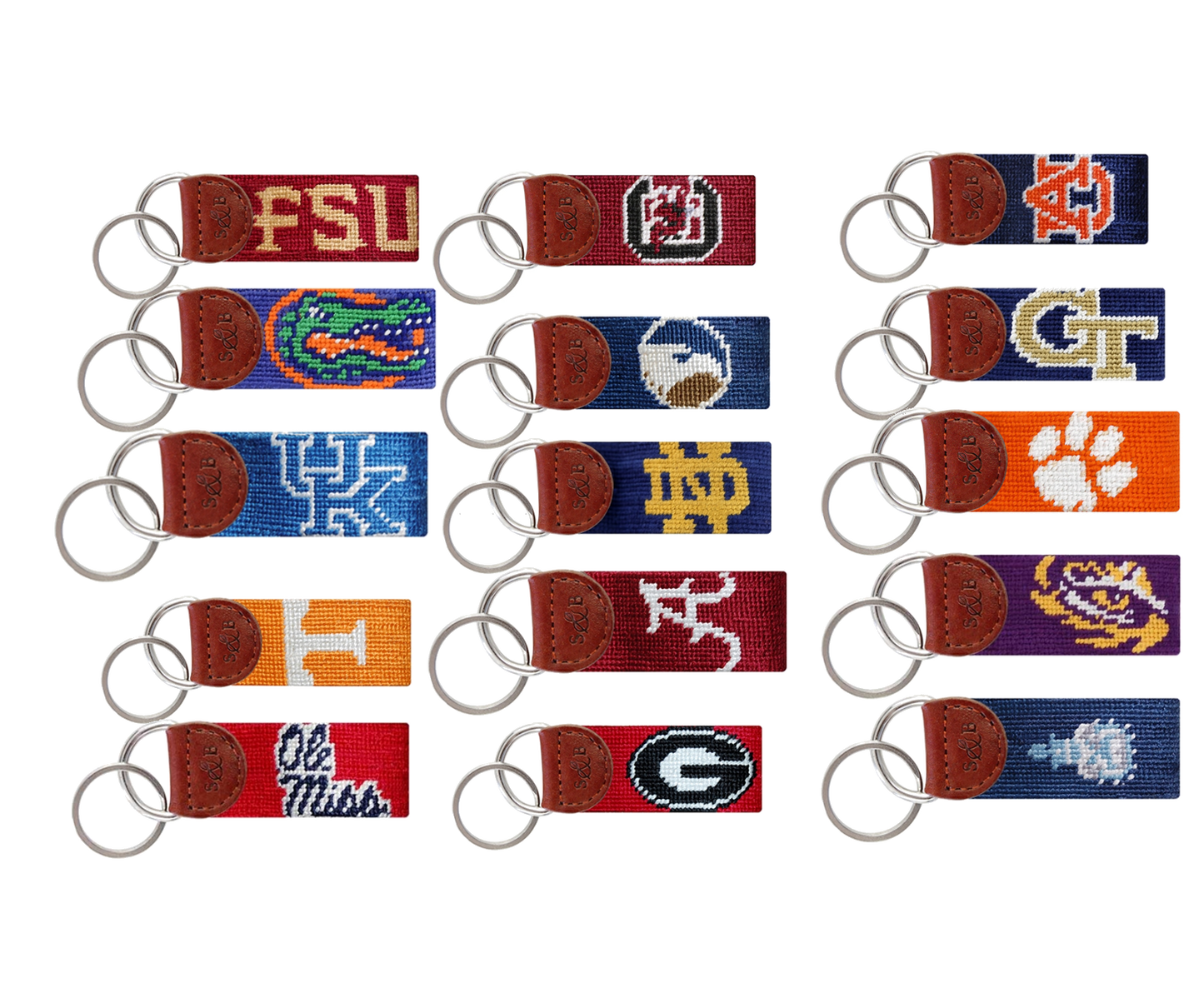 Smathers & Branson - Collegiate Key Fob - Findlay Rowe Designs