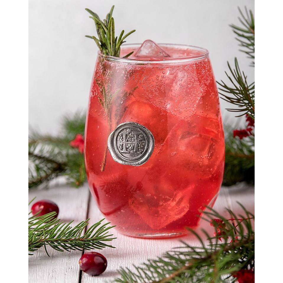 Stemless Wine - Initial - Findlay Rowe Designs