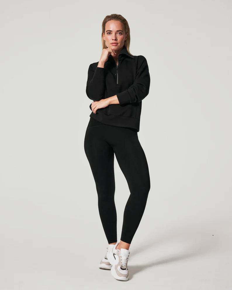 Spanx - AirEssentials Half Zip - Black - Findlay Rowe Designs