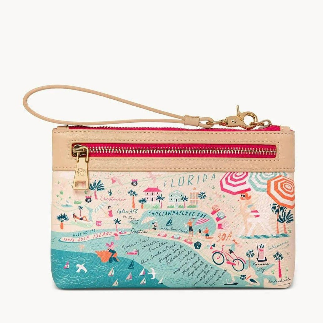 Spartina - Greetings From Gulf Coast Scout Wristlet - Findlay Rowe Designs