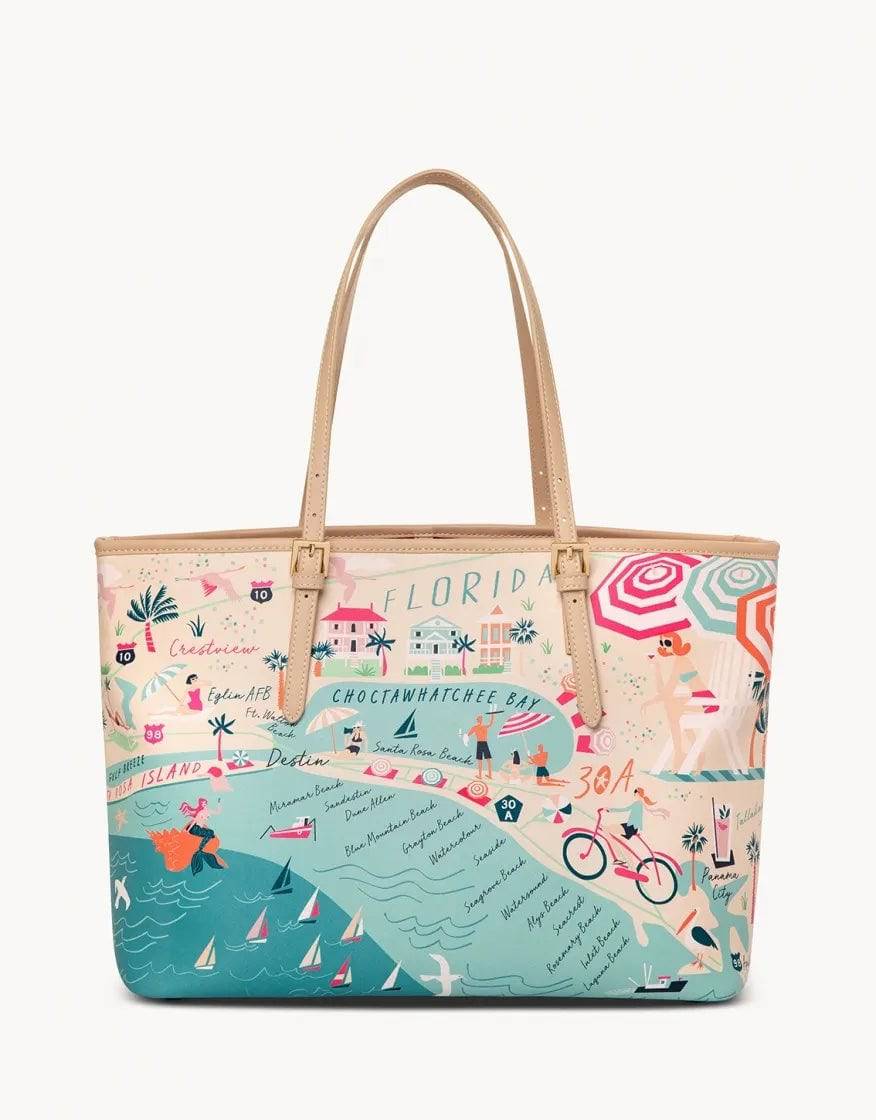 Spartina - Greetings from Gulf Coast Tote - Large - Findlay Rowe Designs