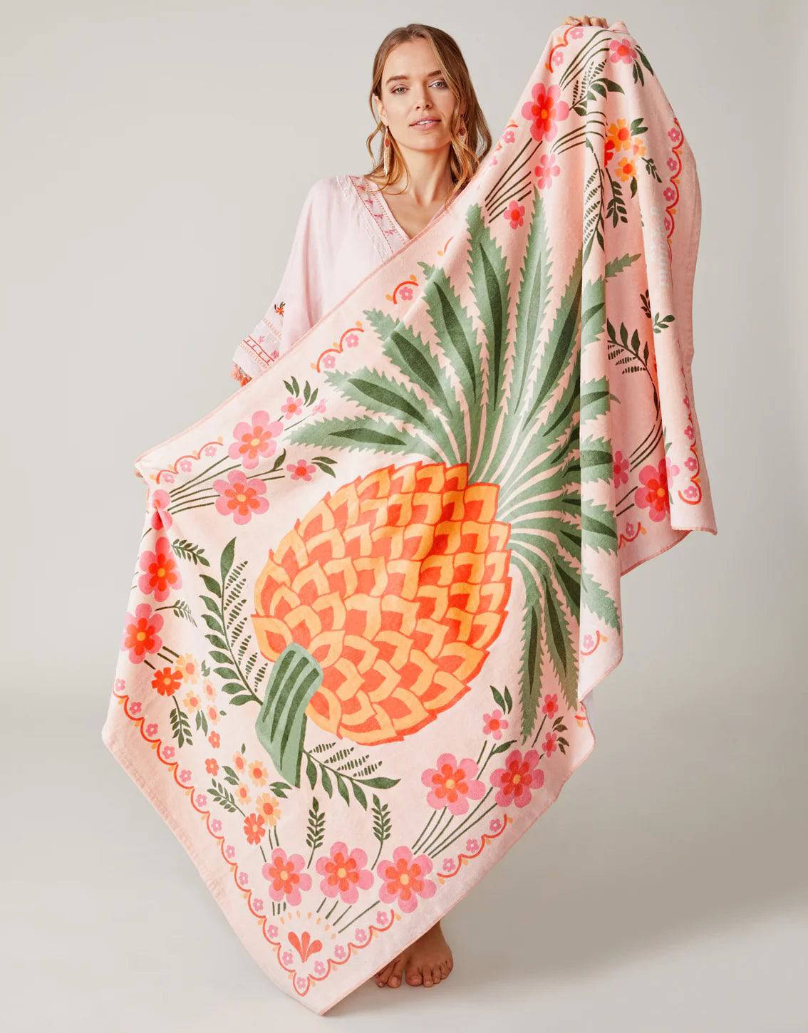 Spartina - Beach towel - Alljoy Landing Pineapple - Findlay Rowe Designs