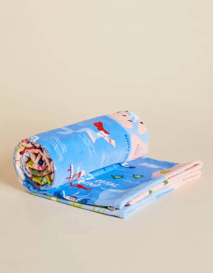 Spartina - Beach towel - Greetings from Hilton Head - Findlay Rowe Designs