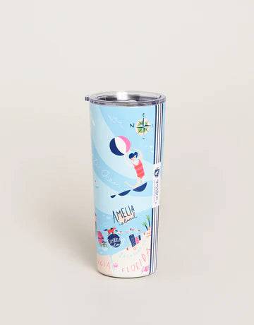 SPARTINA- STAINLESS STEEL DRINK TUMBLER SEA ISLANDS - Findlay Rowe Designs