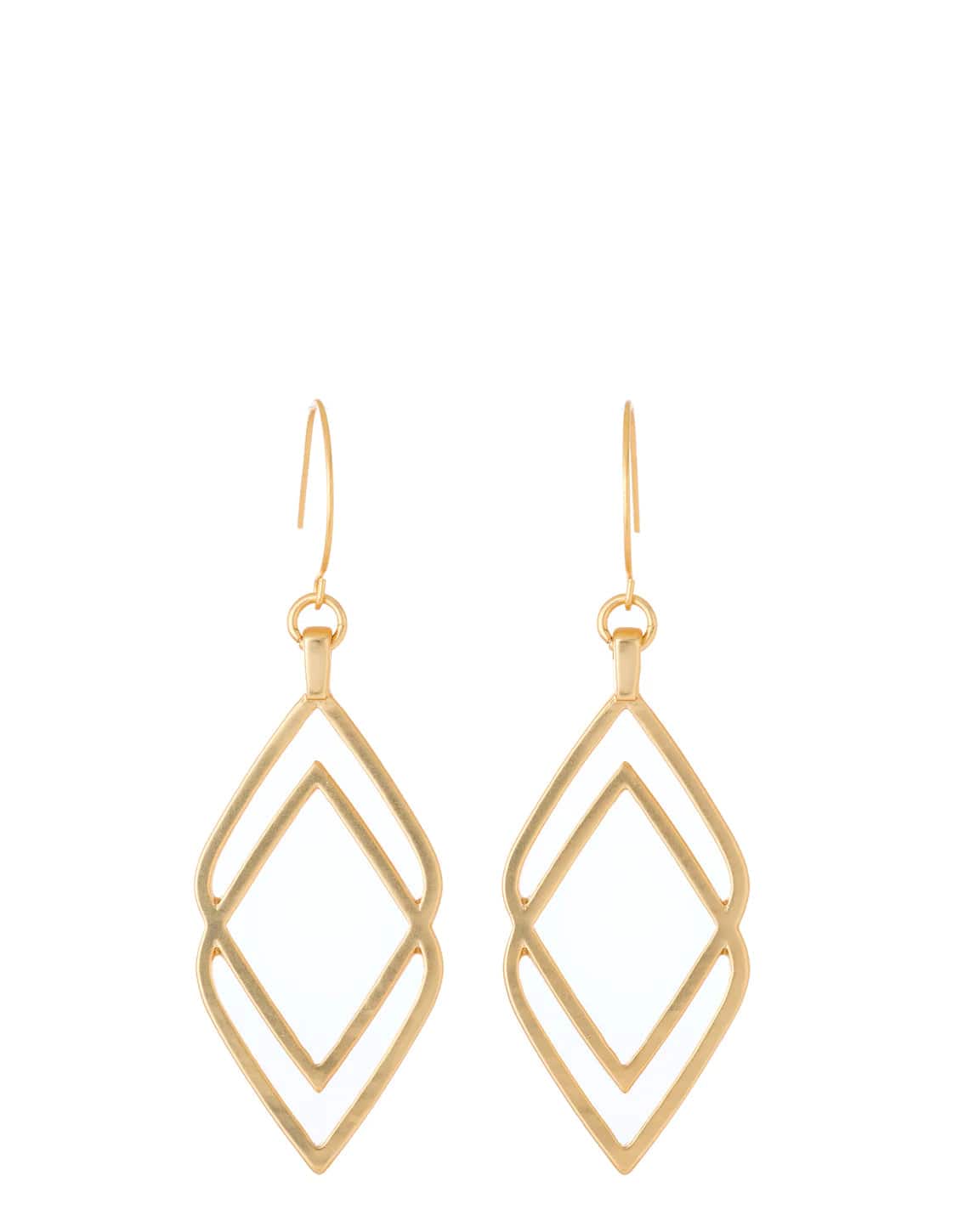 Spartina - Earrings - Deco Drama Drop - Gold - Findlay Rowe Designs