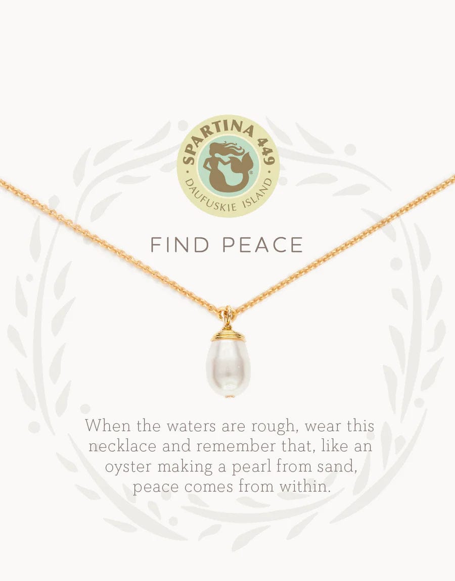 Spartina - Sea La Vie Necklace - Find Peace - Findlay Rowe Designs