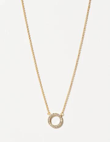 SPARTINA- Sea La Vie Necklace Guardian Angel/Halo GOLD - Findlay Rowe Designs