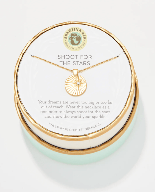 Spartina- Sea La Vie Necklace Shoot For The Stars/Star Medallion - Findlay Rowe Designs
