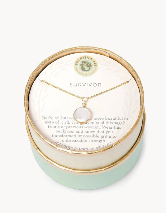Spartina - Sea La Vie Necklace - Survivor - Findlay Rowe Designs