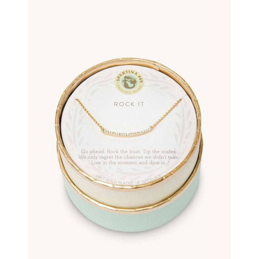 Spartina - Sea La Vie Necklace - Rock It - Gold - Findlay Rowe Designs