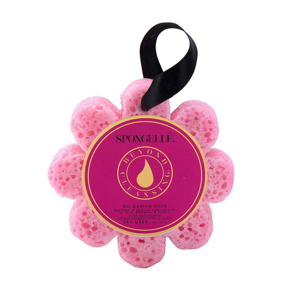 Spongellé Wild Flower body buffer - Bulgarian Rose - Findlay Rowe Designs