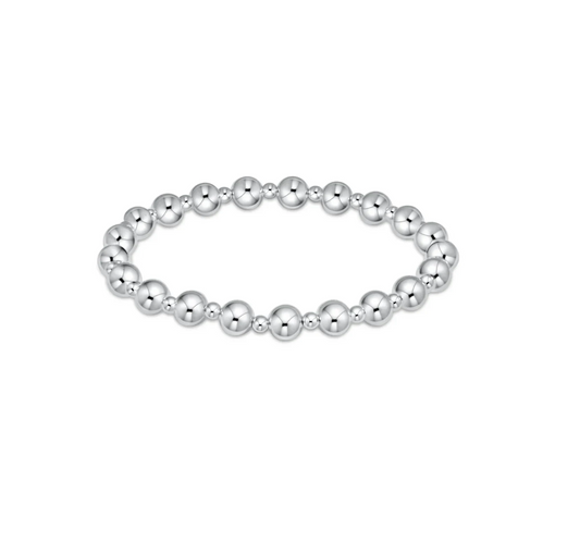 Enewton - Classic Grateful Pattern 6mm Bead Bracelet - Sterling - Findlay Rowe Designs