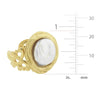 Susan Shaw - Ring - Coin Pearl Cab - Findlay Rowe Designs