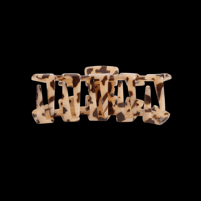 Teleties - Medium Hair Clip - Blonde Tortoise - Findlay Rowe Designs