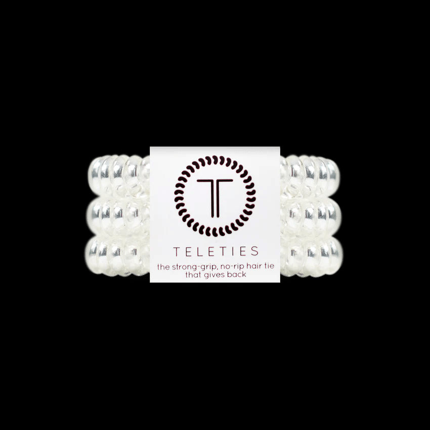 Teleties - Large Hair Ties - crystal clear - Findlay Rowe Designs