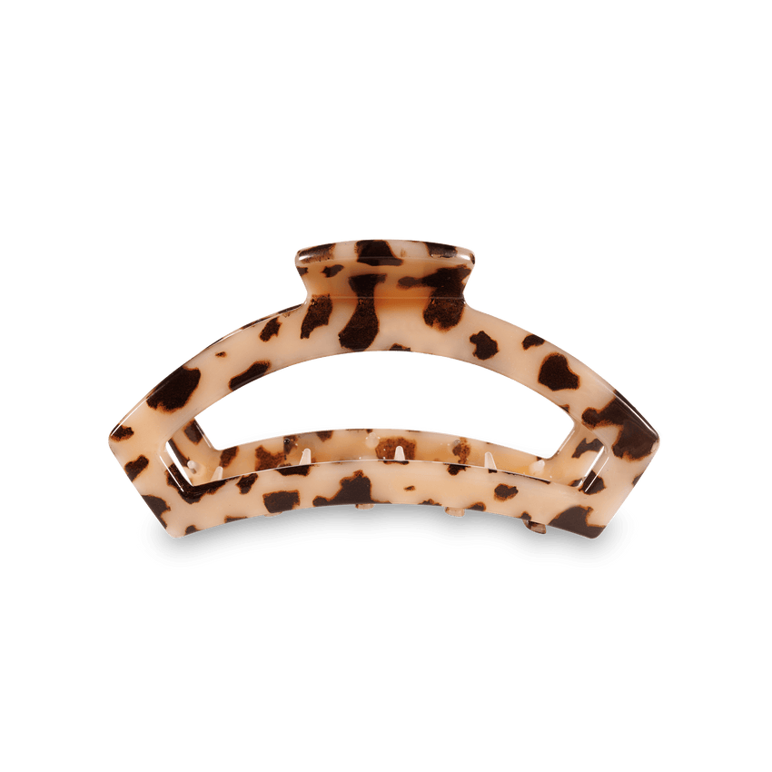 Teleties - Open Medium Hair Clip - Blonde Tortoise - Findlay Rowe Designs