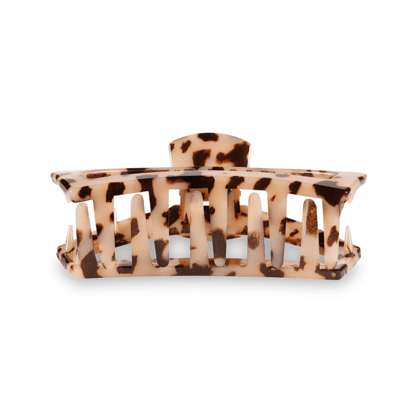 Teleties - Open Medium Hair Clip - Blonde Tortoise - Findlay Rowe Designs
