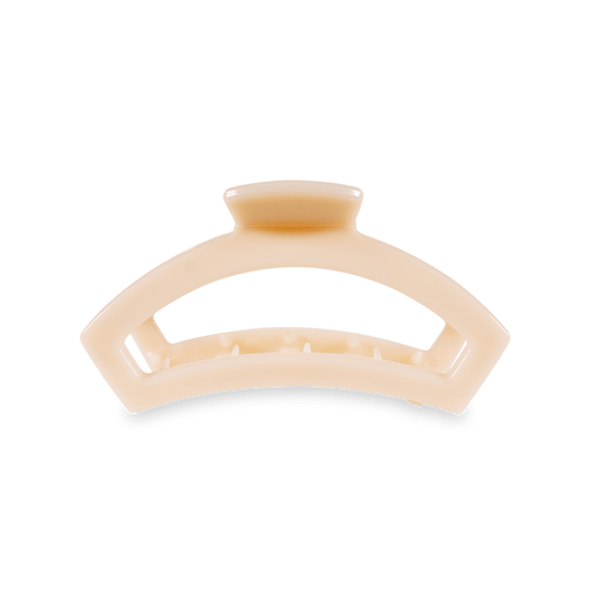 TELETIES-OPEN  MD ALMOND BEIGE CLIP - Findlay Rowe Designs