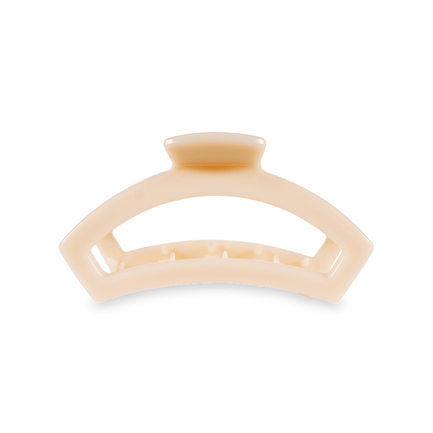 TELETIES-OPEN MD ALMOND BEIGE CLIP - Findlay Rowe Designs