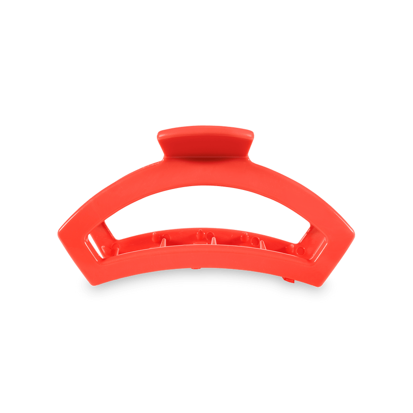 Teleties - Open Medium Hair Clip - Coral - Findlay Rowe Designs