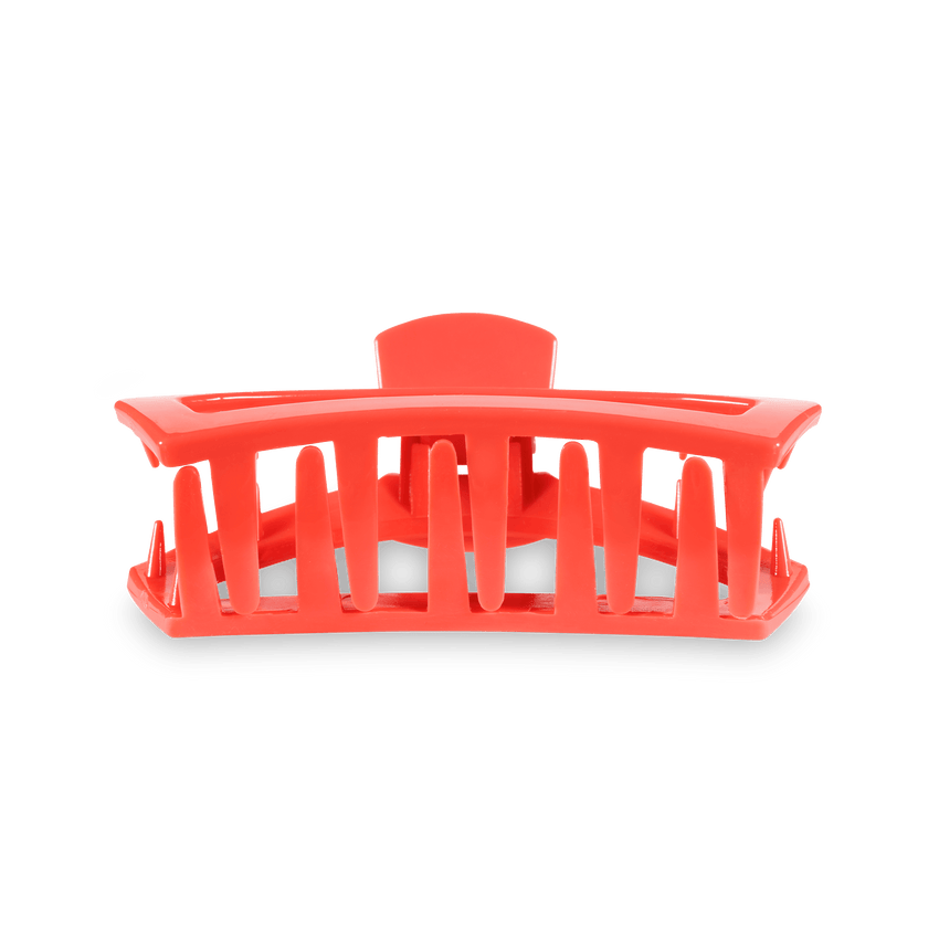Teleties - Open Medium Hair Clip - Coral - Findlay Rowe Designs