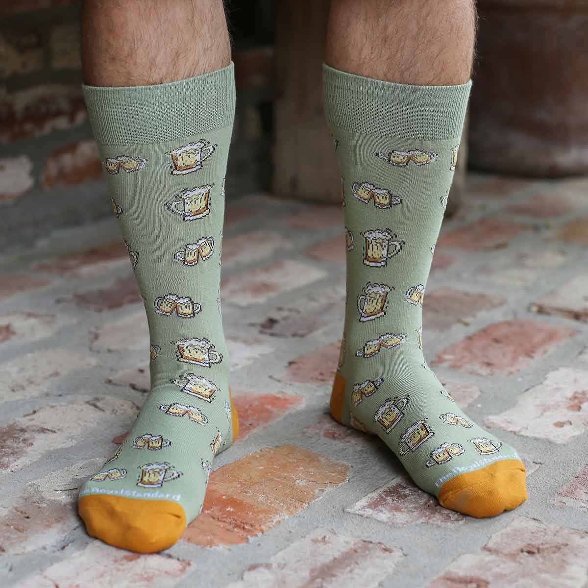 Men's Sock - Beer Cheers - Findlay Rowe Designs