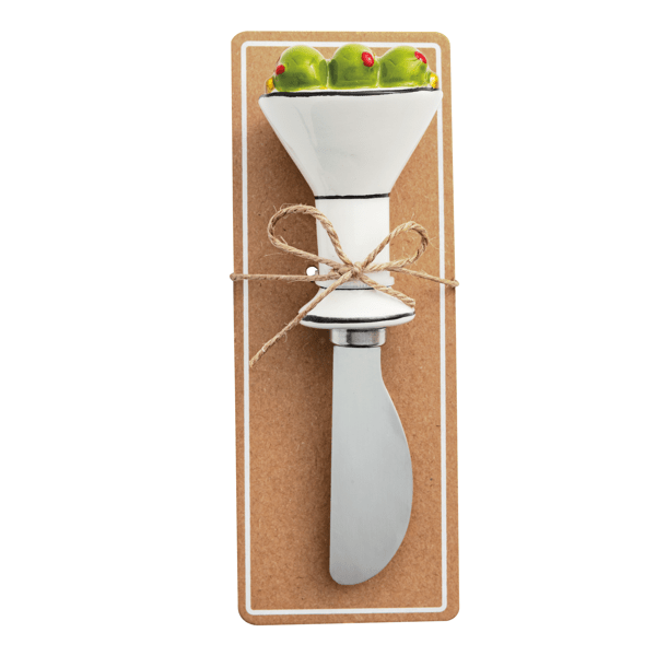 Mud Pie - Ceramic Spreader - Cocktail