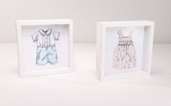 Baby Outfit 6x6 Print - Findlay Rowe Designs