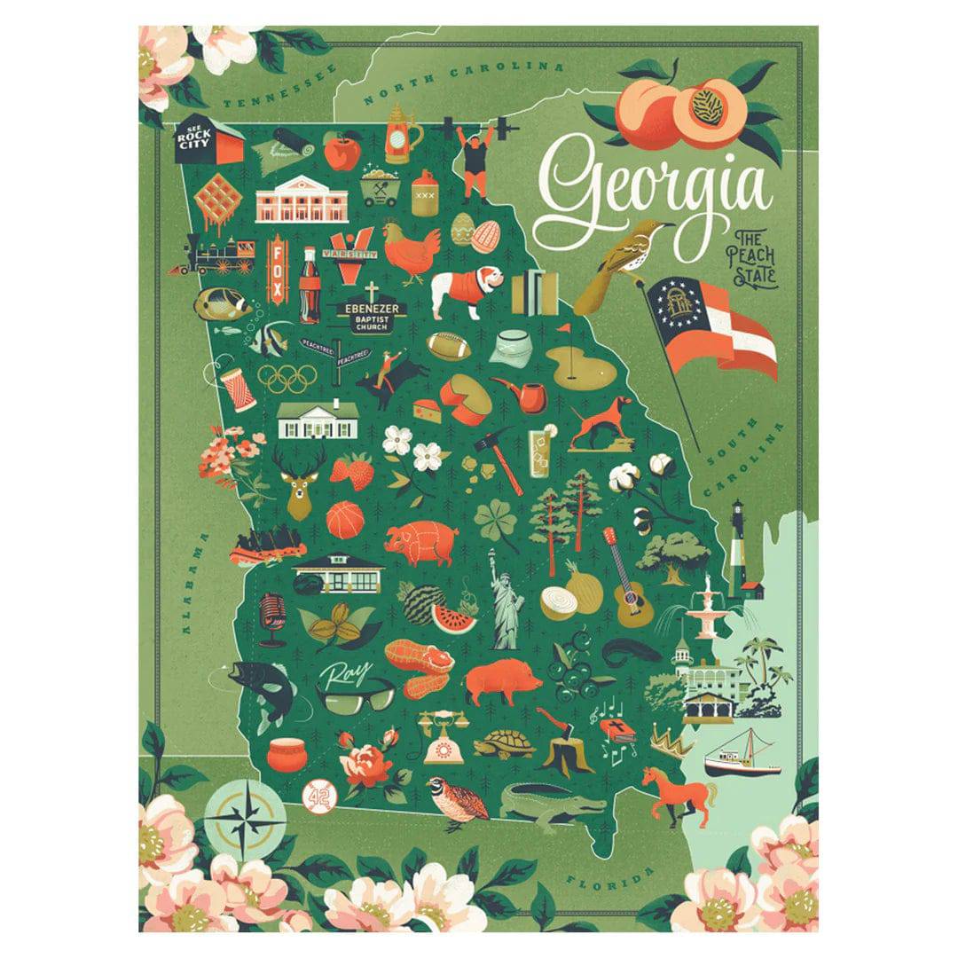 Puzzle - Georgia Puzzle - Findlay Rowe Designs