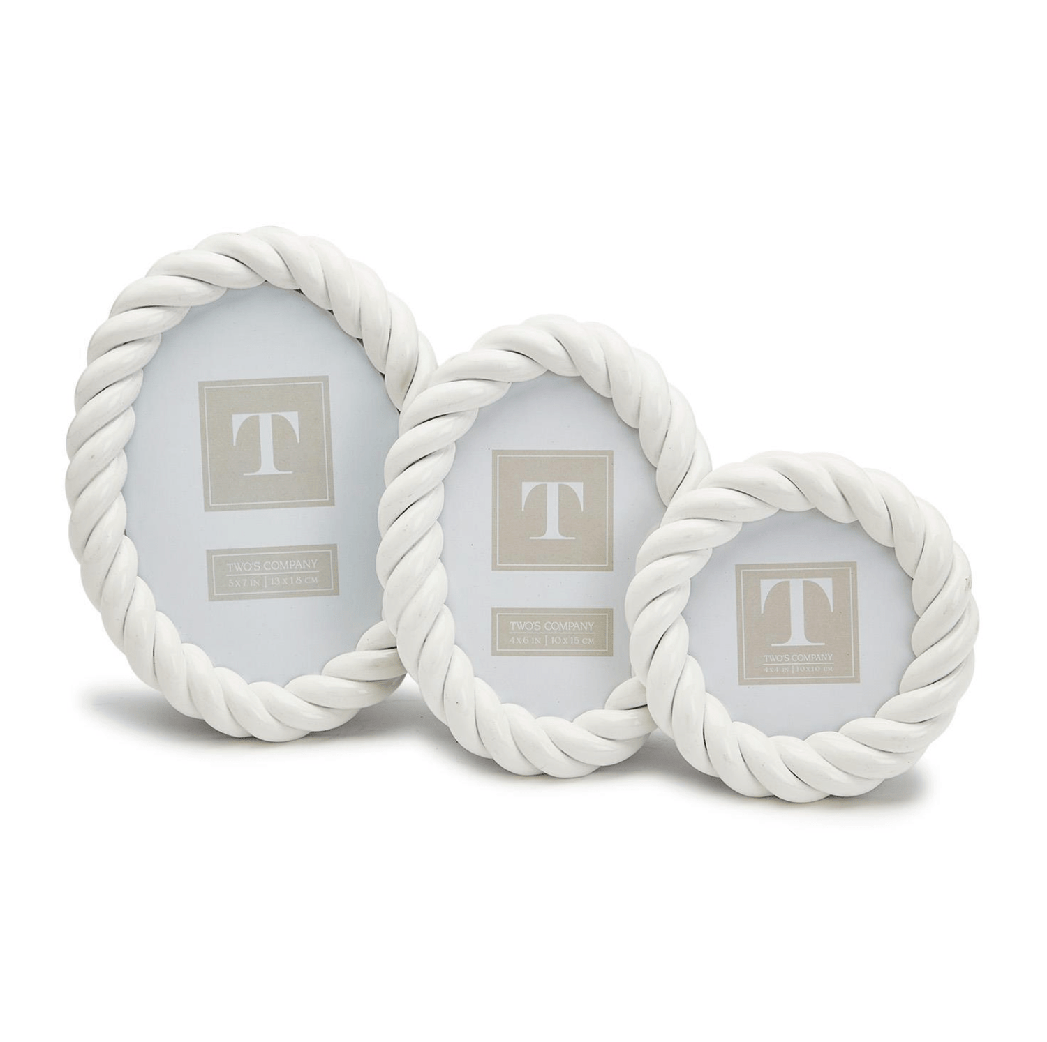 Frame - WHITE TWIST 4x4/4x6/5x7 - Findlay Rowe Designs