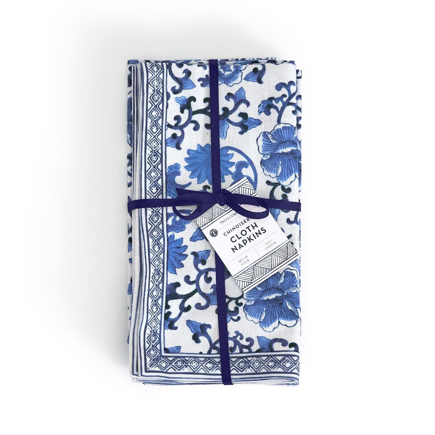 Cloth Napkins - Chinoiserie S/4 - Findlay Rowe Designs