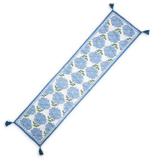 HYDRANGEA TABLE RUNNER - Findlay Rowe Designs