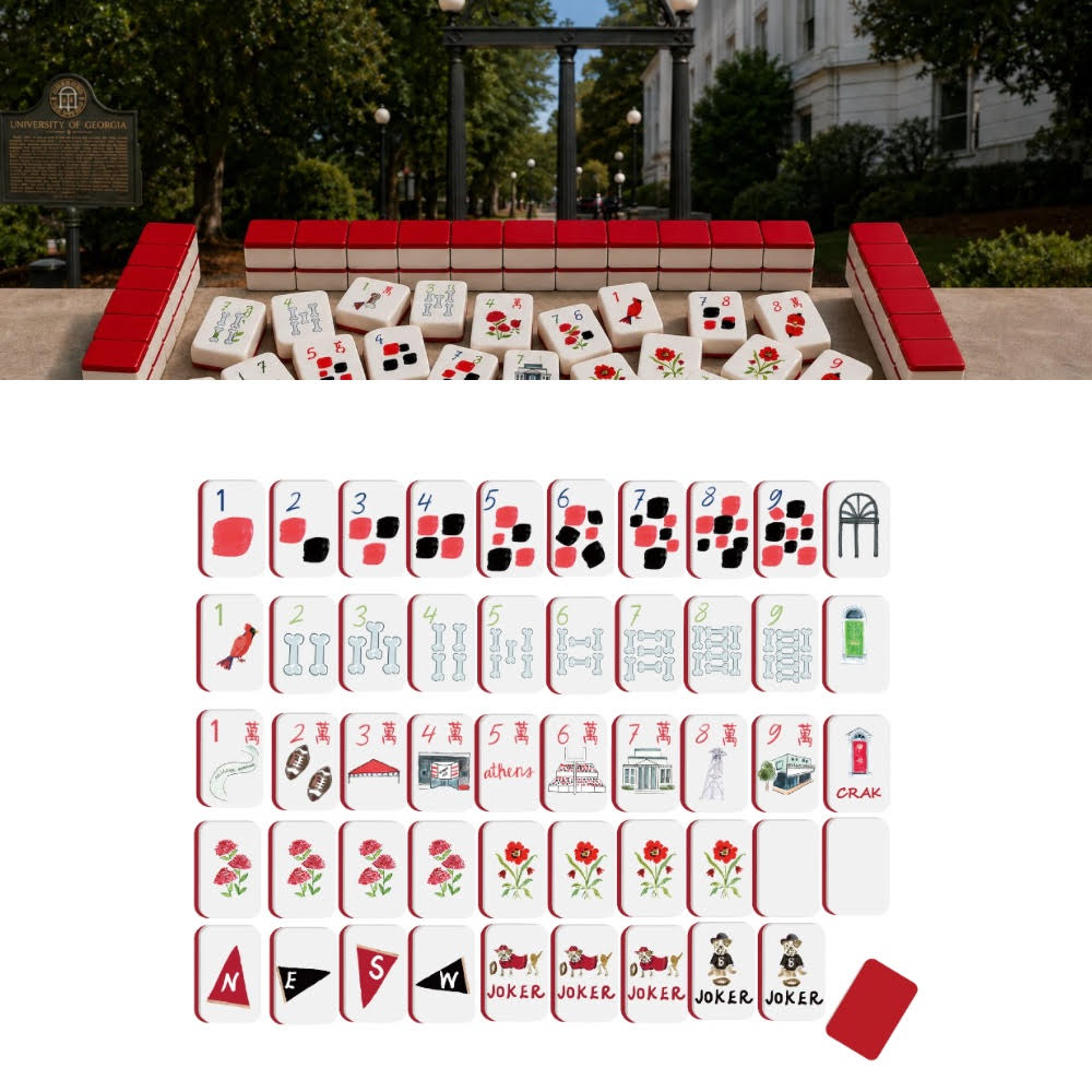 Keva - Limited Edition Mahjong Set - Athens Georgia - Findlay Rowe Designs