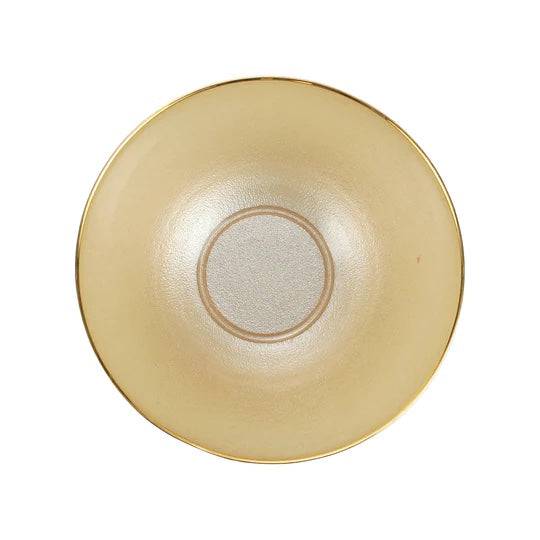 Vietri - Metallic Glass Deep Bowl - Pearl - Findlay Rowe Designs