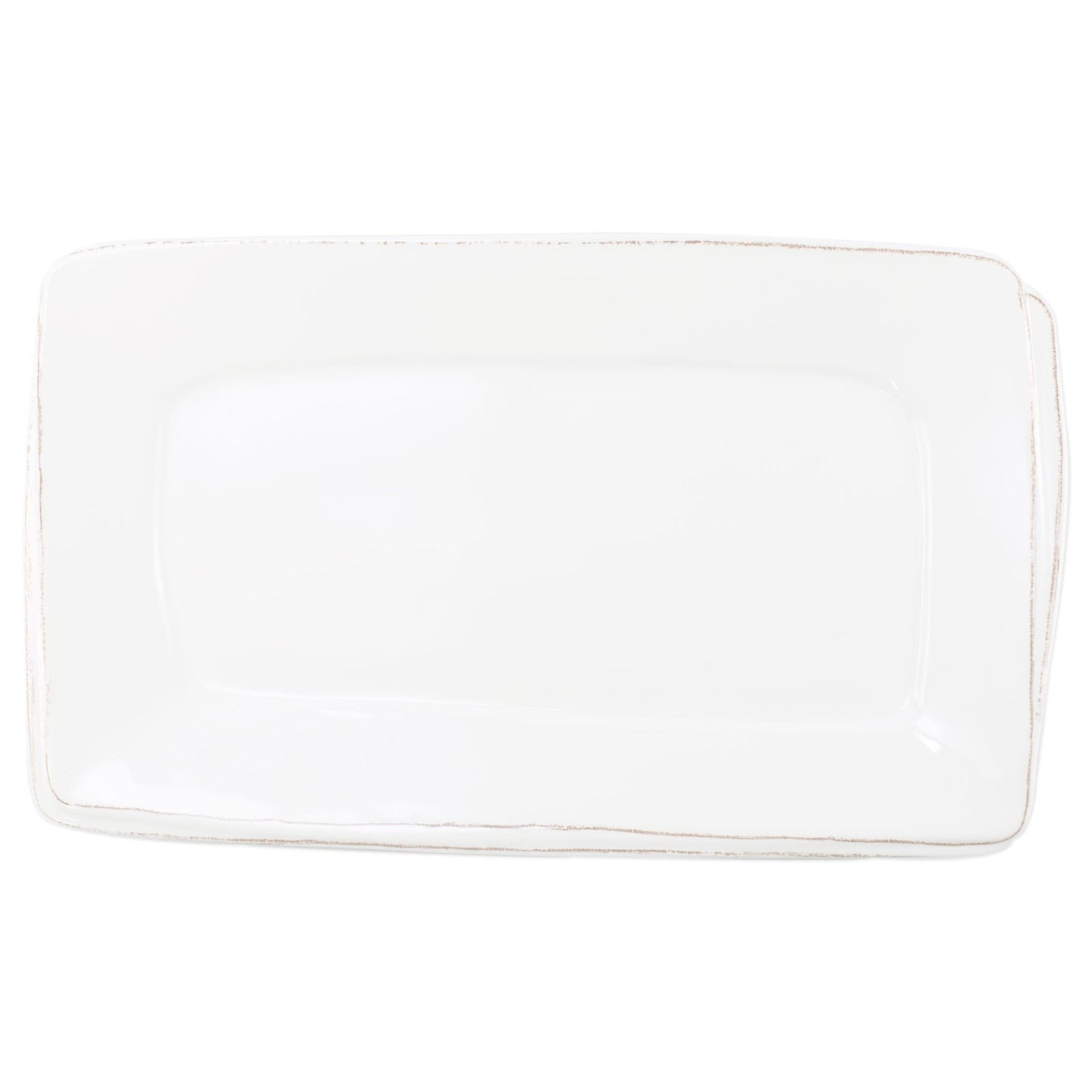 Vietri - Melamine Lastra Rectangular Platter - White - Findlay Rowe Designs