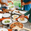Vietri - Melamine Lastra Rectangular Platter - White - Findlay Rowe Designs