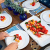 Vietri - Melamine Lastra Rectangular Platter - White - Findlay Rowe Designs