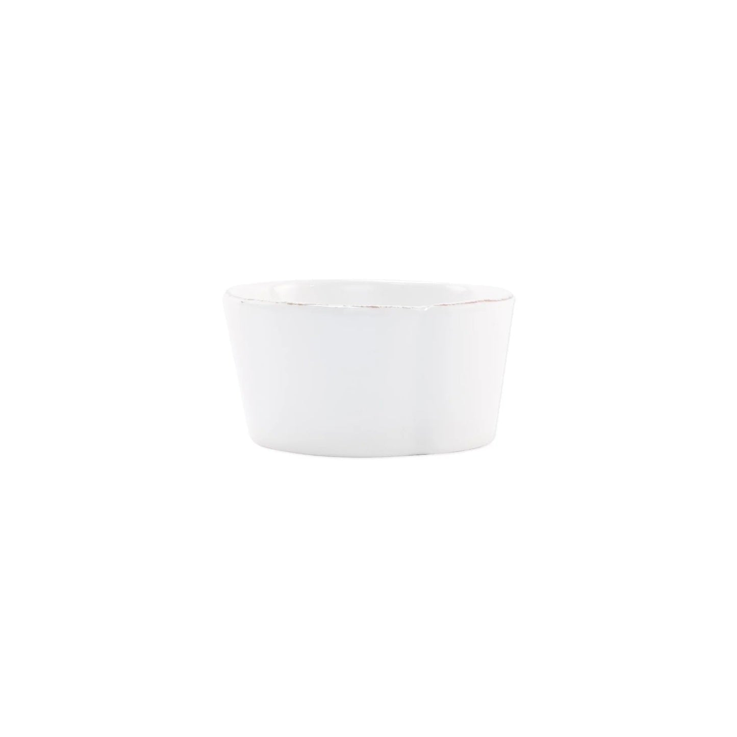 Vietri - Bowl - Melamine Lastra White Condiment - Findlay Rowe Designs