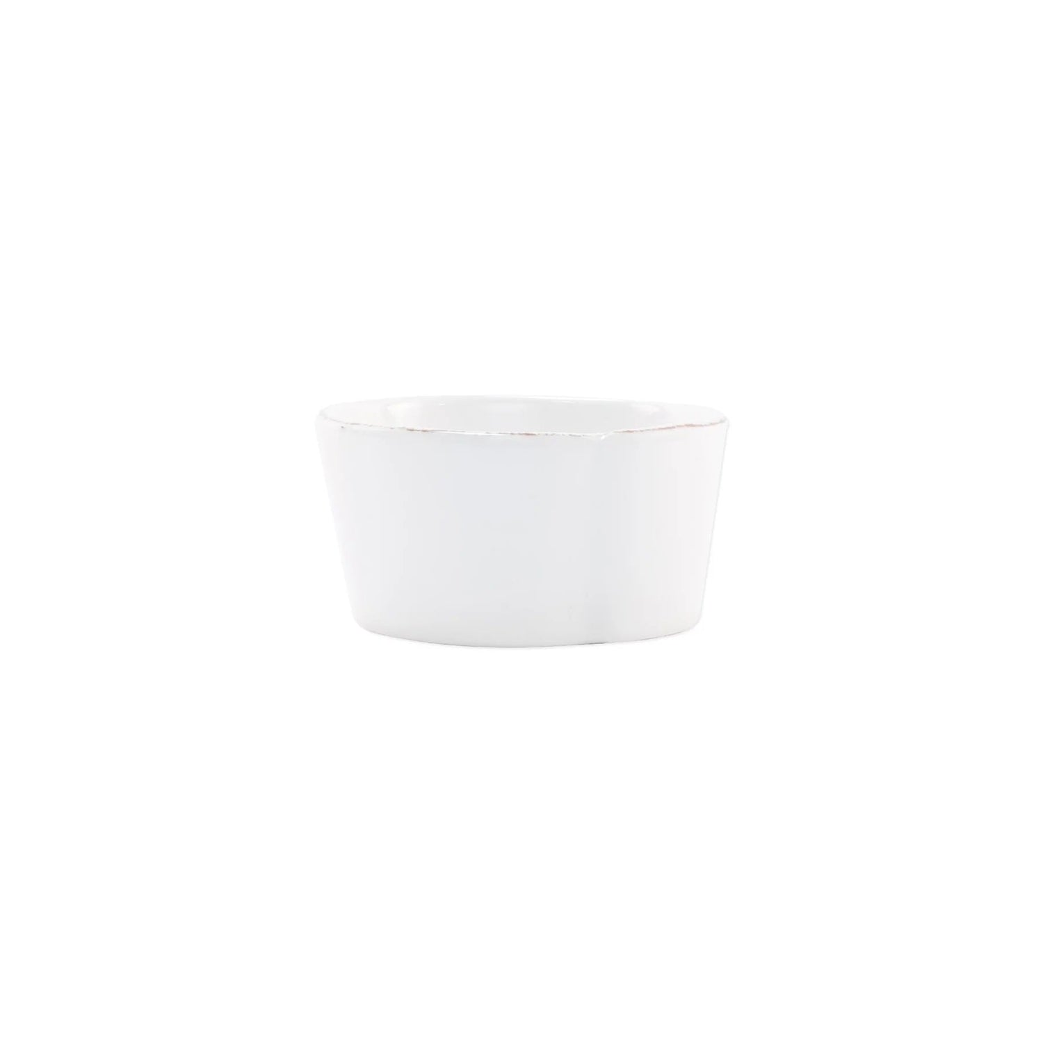 Vietri - Bowl - Melamine Lastra White Condiment - Findlay Rowe Designs