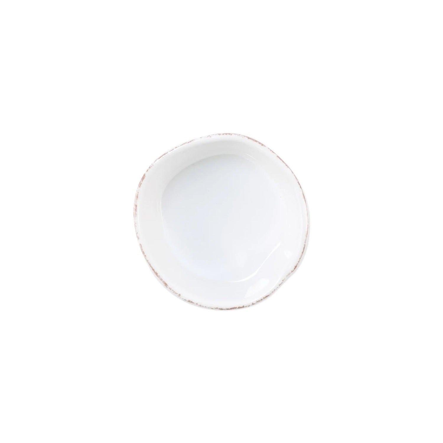 Vietri - Bowl - Melamine Lastra White Condiment - Findlay Rowe Designs