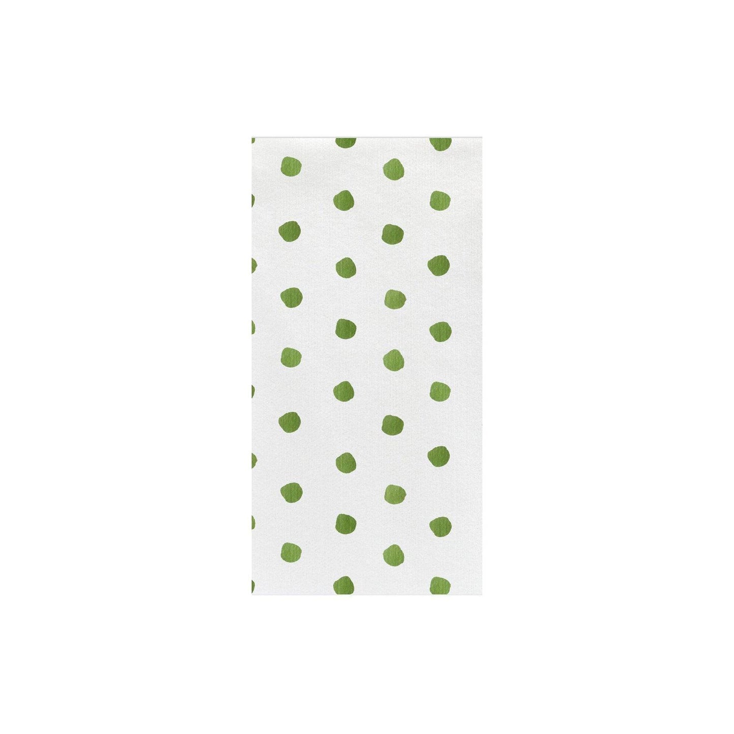 Vietri - Papersoft Napkins Dot Guest Towels - Green - Findlay Rowe Designs